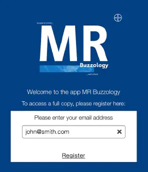 Registration screenshot